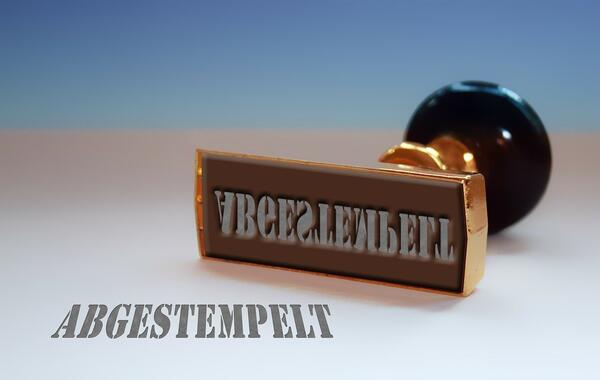 Abgestempelt